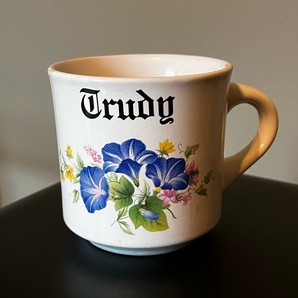 “Trudy” mug
